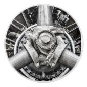 Binnenin een schroef keramische knop (Voorkant)