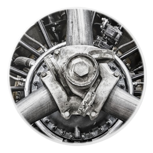 Binnenin een schroef keramische knop (Voorkant)