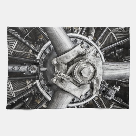 Binnenin een schroef theedoek (Horizontaal)