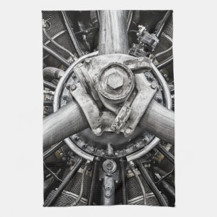 Binnenin een schroef theedoek