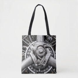 Binnenin een schroef tote bag