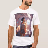 Binnenin een vliegtuig t-shirt (Voorkant)