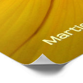 Binnenin een zonnebloem poster (Hoek)