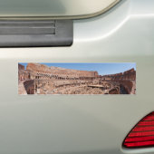 Binnenin het "Colosseum Panoramic Portret." Bumpersticker (Op auto)