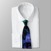 Binnenin Koraal Abstract Stropdas (Gebonden)