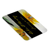 Binnenin White Lilies Personal Wedding Magneet (Rechterzijde)