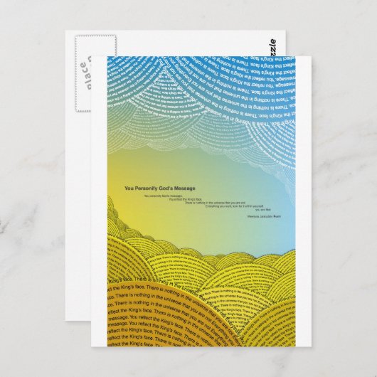 BINNENKANT BRIEFKAART (Voorkant / Achterkant)