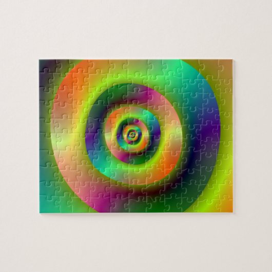 Binnenkant Buiten Rings Puzzle Legpuzzel (Horizontaal)