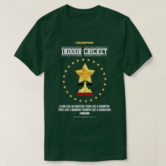 Binnenkant cricket2 t-shirt (Design voorkant)