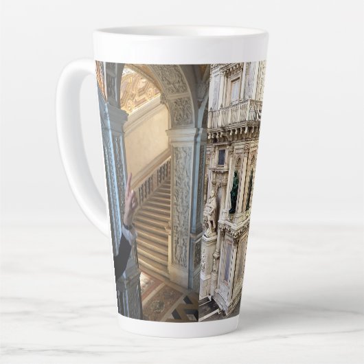 BINNENKANT DOGE's PALACE, VENICE ITALIË 2nd Latte Mok (Linkerhoek)