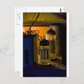 binnenkant oude radio briefkaart (Voorkant / Achterkant)