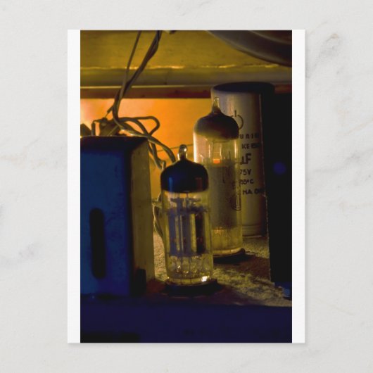 binnenkant oude radio briefkaart (Voorkant)