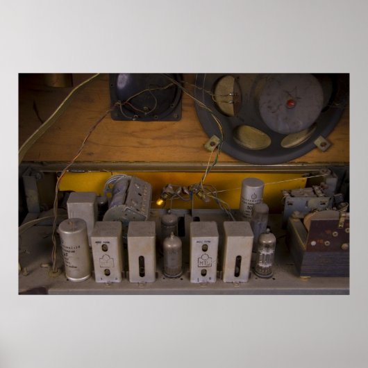 binnenkant oude radio poster (Voorkant)