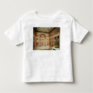 Binnenkant van de badkamer van Napoleon, gebouwd i Kinder Shirts