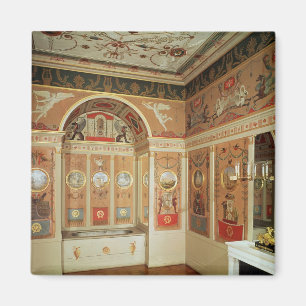 Binnenkant van de badkamer van Napoleon, gebouwd i Magneet