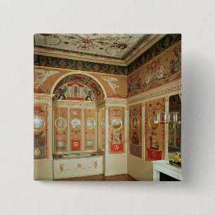 Binnenkant van de badkamer van Napoleon, gebouwd i Vierkante Button 5,1 Cm