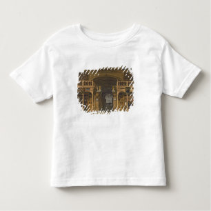 Binnenkant van de bibliotheek van Bodleian, afbeel Kinder Shirts
