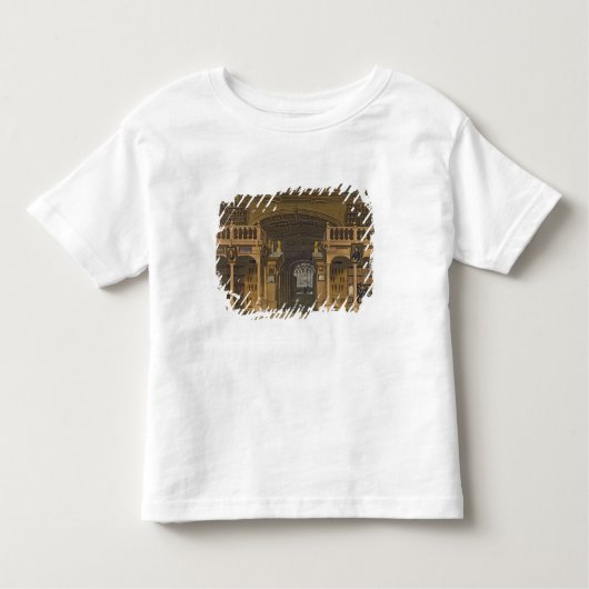 Binnenkant van de bibliotheek van Bodleian, afbeel Kinder Shirts (Voorkant)