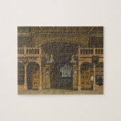 Binnenkant van de bibliotheek van Bodleian, afbeel Legpuzzel (Horizontaal)