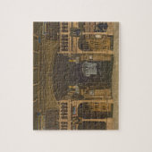 Binnenkant van de bibliotheek van Bodleian, afbeel Legpuzzel (Verticaal)