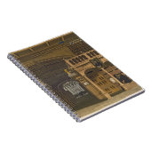 Binnenkant van de bibliotheek van Bodleian, afbeel Notitieboek (Rechterzijde)