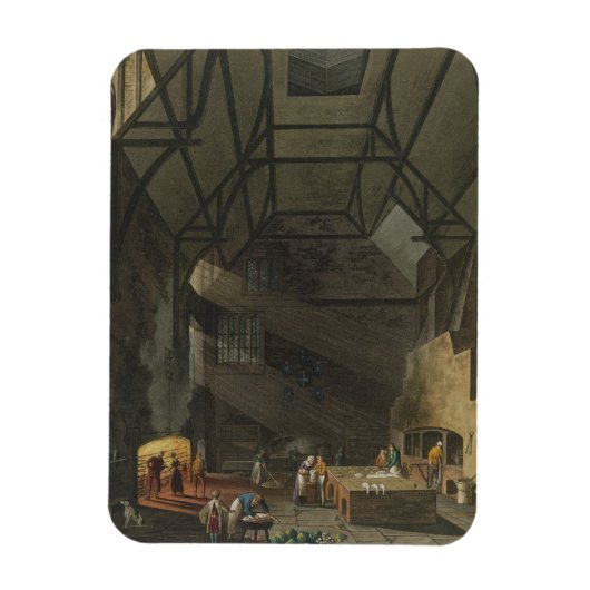 Binnenkant van de keuken, Trinity Cambridg Magneet (Verticaal)