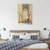Binnenkant van de moskee van de metwalys in Caïro, Canvas Afdruk (Insitu (Slaapkamer))