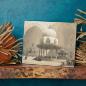 Binnenkant van de moskee van de Sultan El Ghoree,  Fotoplaat (Zijkant)