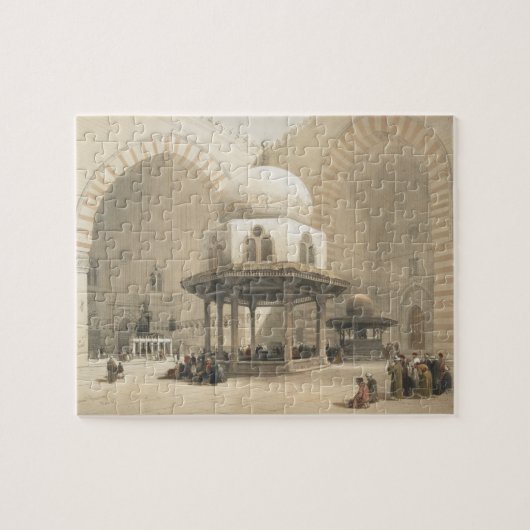 Binnenkant van de moskee van de Sultan El Ghoree,  Legpuzzel (Horizontaal)
