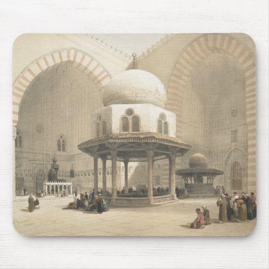Binnenkant van de moskee van de Sultan El Ghoree, Muismat (Voorkant)