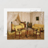 Binnenkant van de slaapkamer van Napoleon I 1800-0 Briefkaart (Voorkant / Achterkant)