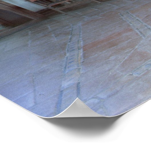 Binnenkant van de studio El Greco Poster (Hoek)