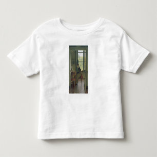 Binnenkant van een Dining Room, detail van een vro Kinder Shirts