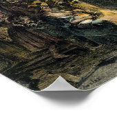 Binnenkant van een kolenmijnenhoed poster (Hoek)