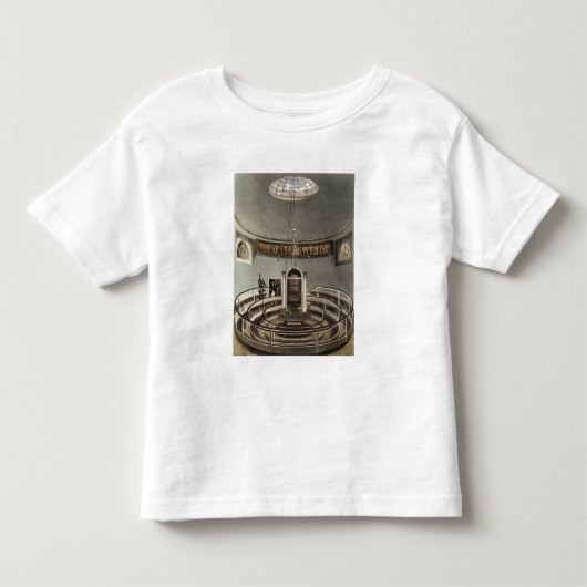 Binnenkant van het anatomietheater in Cambridge, v Kinder Shirts (Voorkant)