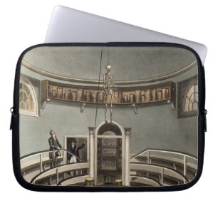 Binnenkant van het anatomietheater in Cambridge, v Laptop Sleeve