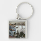 Binnenkant van het Hotel de Cabris Sleutelhanger (Voorkant)