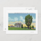 Binnenkant van Jesuit Chapel in het Oude Franse Ca Briefkaart (Voorkant / Achterkant)