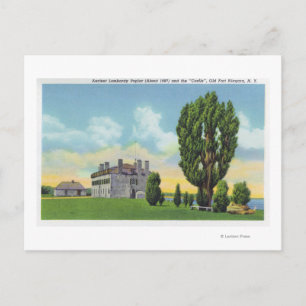 Binnenkant van Jesuit Chapel in het Oude Franse Ca Briefkaart