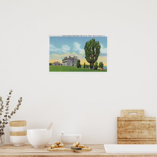 Binnenkant van Jesuit Chapel in het Oude Franse Ca Poster (Keuken)