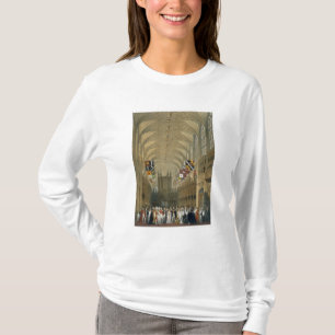 Binnenkant van St. George's Chapel, 1838 (kleurenl T-shirt