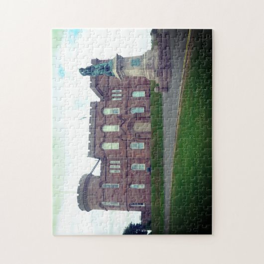 binnenkasteel scotland legpuzzel (Verticaal)