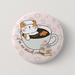 BinnenkattenSpa Ronde Button 5,7 Cm