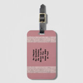 Binnenkind Bagagelabel (Voorkant (verticaal))