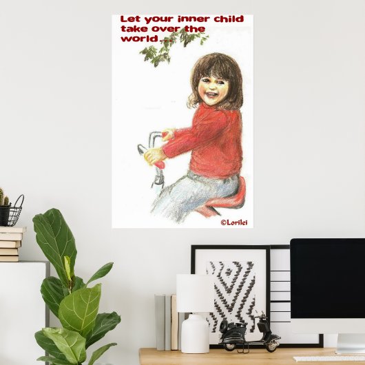 Binnenkind Poster (Thuiskantoor)