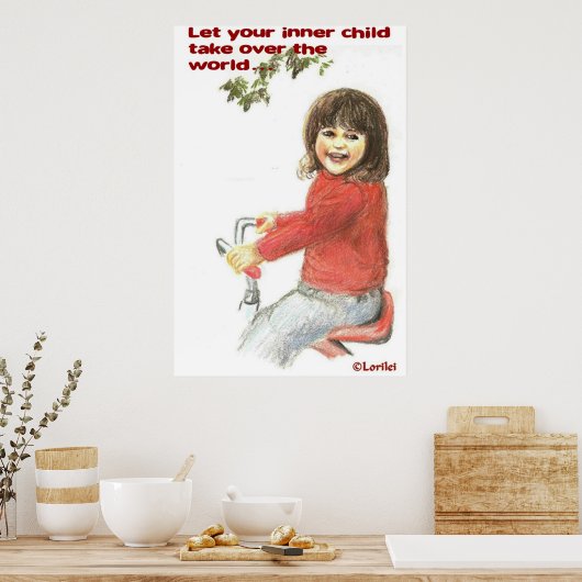 Binnenkind Poster (Keuken)