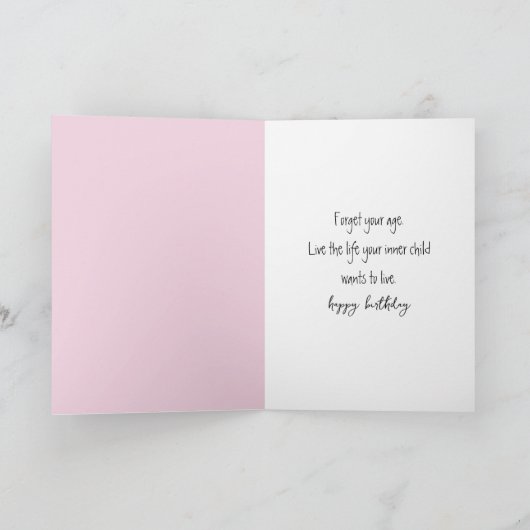 Binnenkind Verjaardag Kaart (Binnen)