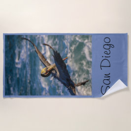 Binnenkomen voor een landing strandlaken