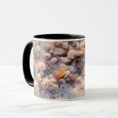 Binnenkomend Surf en zeeschelpen op het eiland San Mok (Voorkant links)