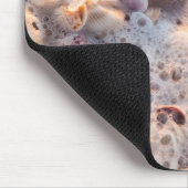 Binnenkomend Surf en zeeschelpen op het eiland San Muismat (Hoek)